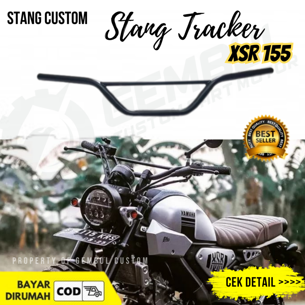 Jual Stang Tracker Palang Trail TS Tracker Stang Motor Custom Japstyle