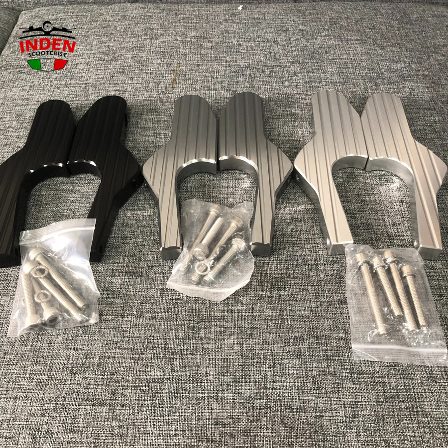 Jual Extender Footstep CNC Vespa GTS GT Series 150 300 Shopee Indonesia