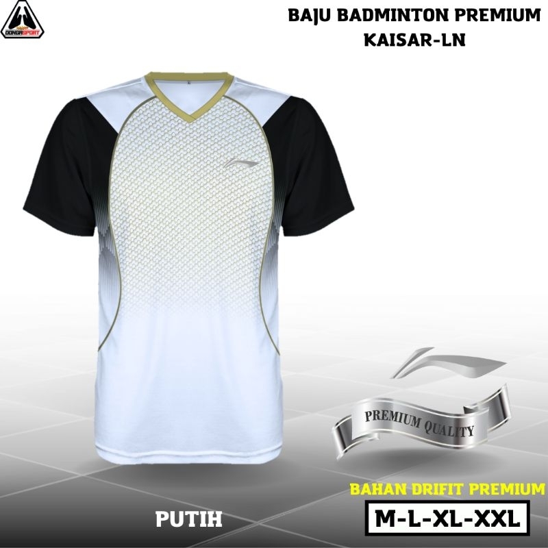 Jual BLL 55 KAISAR Baju Badminton Premium Dewasa Kaos Badminton Jersey