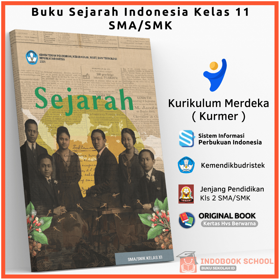 Jual Buku Paket Sejarah Indonesia Kelas Sma Smk Kurikulum Merdeka