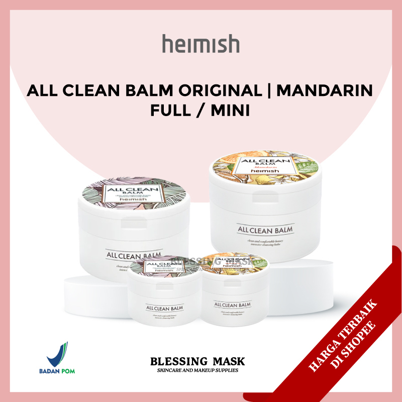 Jual Bpom Heimish All Clean Balm Mandarin Ml Ml Shopee