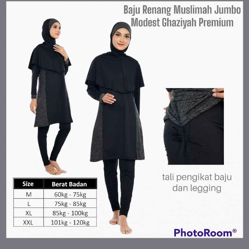 Jual Baju Renang Muslimah Dewasa Jumbo Baju Renang Jumbo Syar I Baju