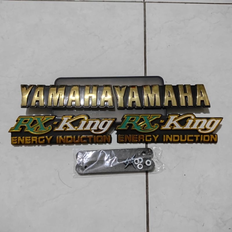 Jual Simbol Emblem Tangki Dop Box Aki Yamaha RX King K 135 RXK Kobra