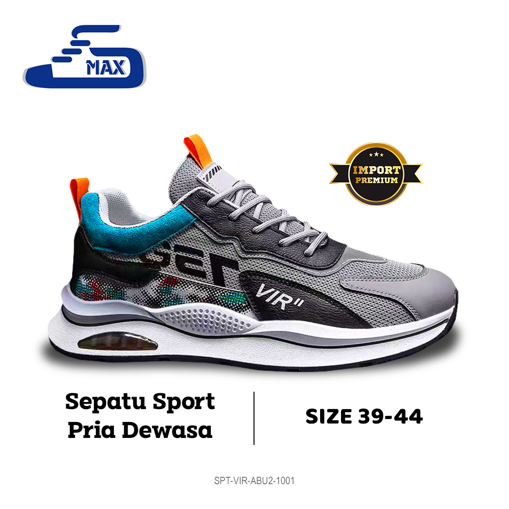 Jual SEPATUMAX Sepatu Vir Sepatu Pria Import Premium Size 39 44