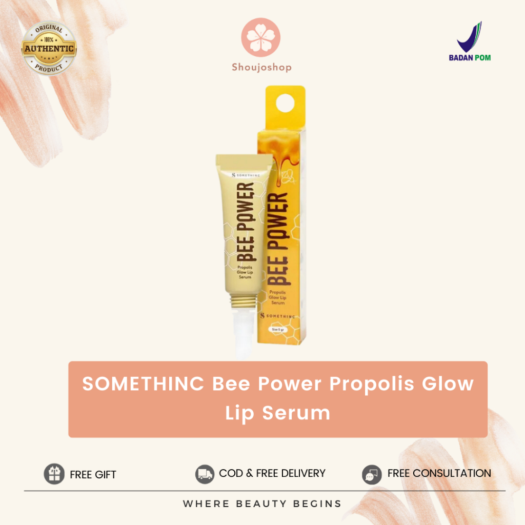 Jual SOMETHINC Bee Power Propolis Glow Lip Serum 5gr Shopee Indonesia