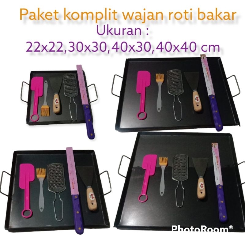 Jual Paket Komplit Wajan Roti Bakar Wajan Kebab Shopee Indonesia