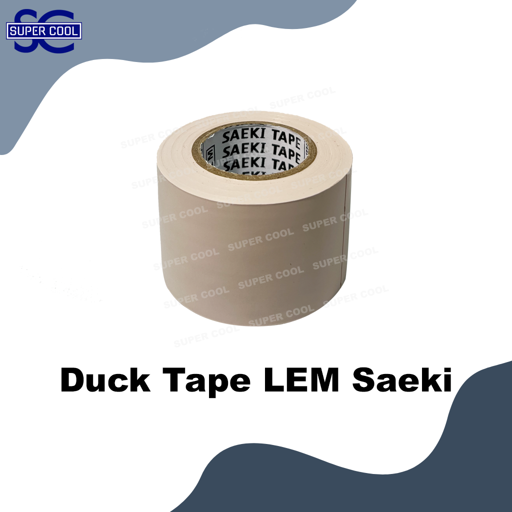 Jual Duct Tape Lem Saeki Isolasi Pipa Ac Shopee Indonesia