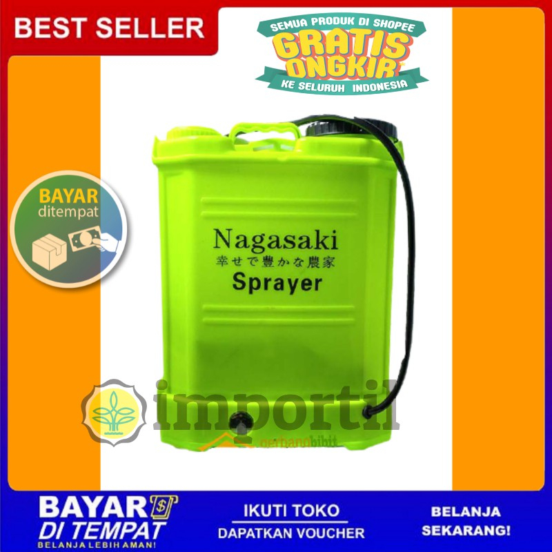 Jual Tangki Sprayer Elektrik Nagasaki Lt Bonus Obat Pertanian