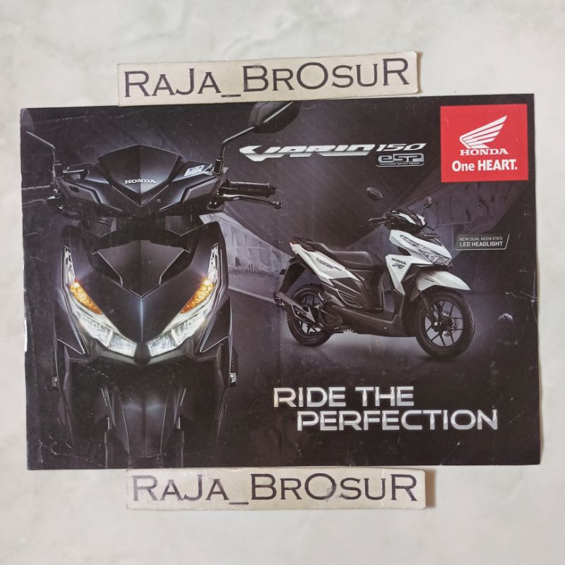 Jual Poster Brosur Katalog Flyer Honda Vario Vario Esp