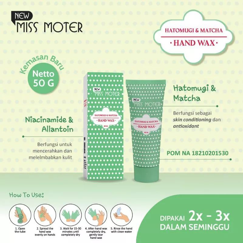 Jual MISS MOTER WAX PEEL OFF MASK Q MASKER TANGAN KAKI Shopee