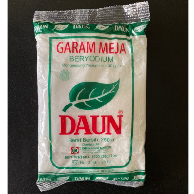 Jual Garam Meja Cap Daun Garam Daun Shopee Indonesia