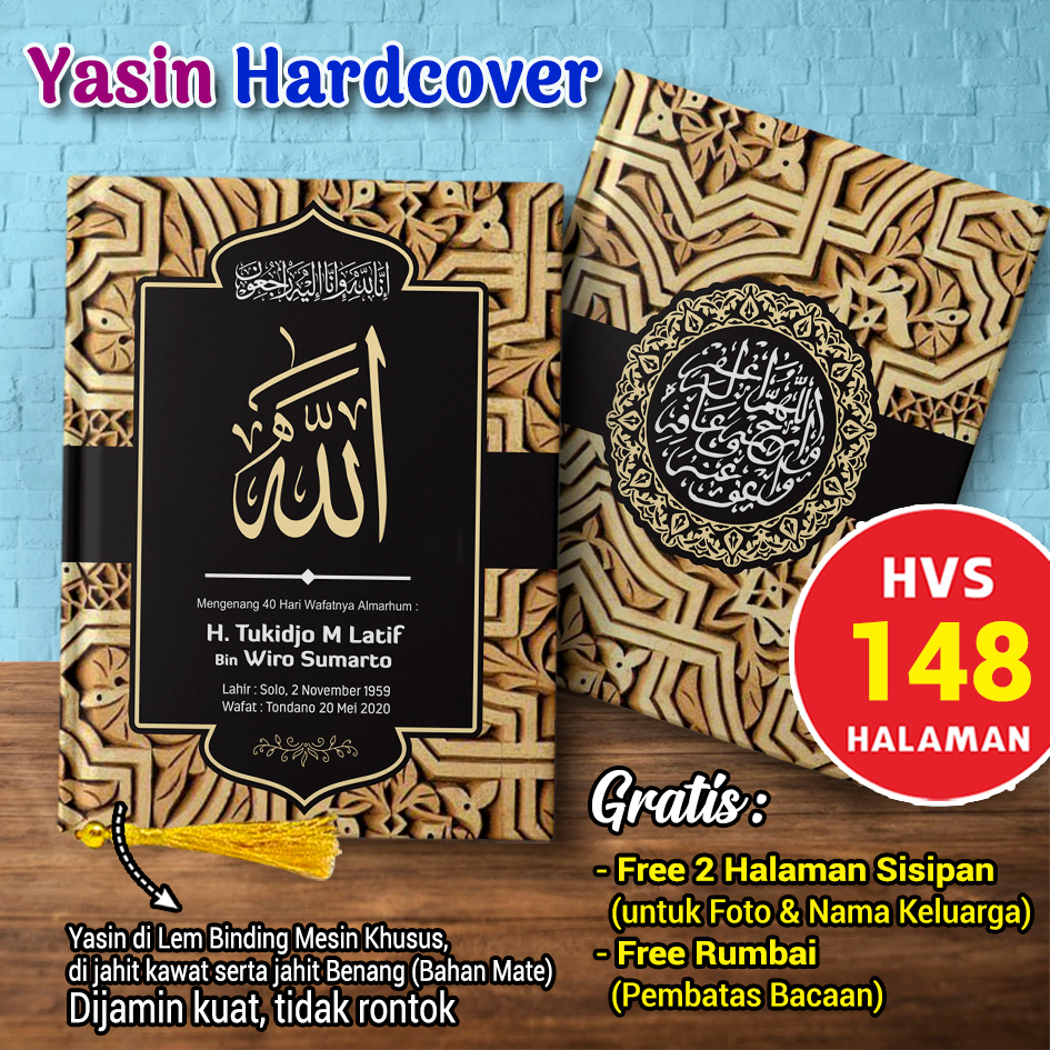 Jual Yasin Hvs Halaman Buku Yasin Dan Tahlil Hardcover