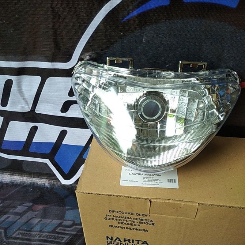 Jual Headlamp Lampu Depan Satria Hiu Narita Shopee Indonesia