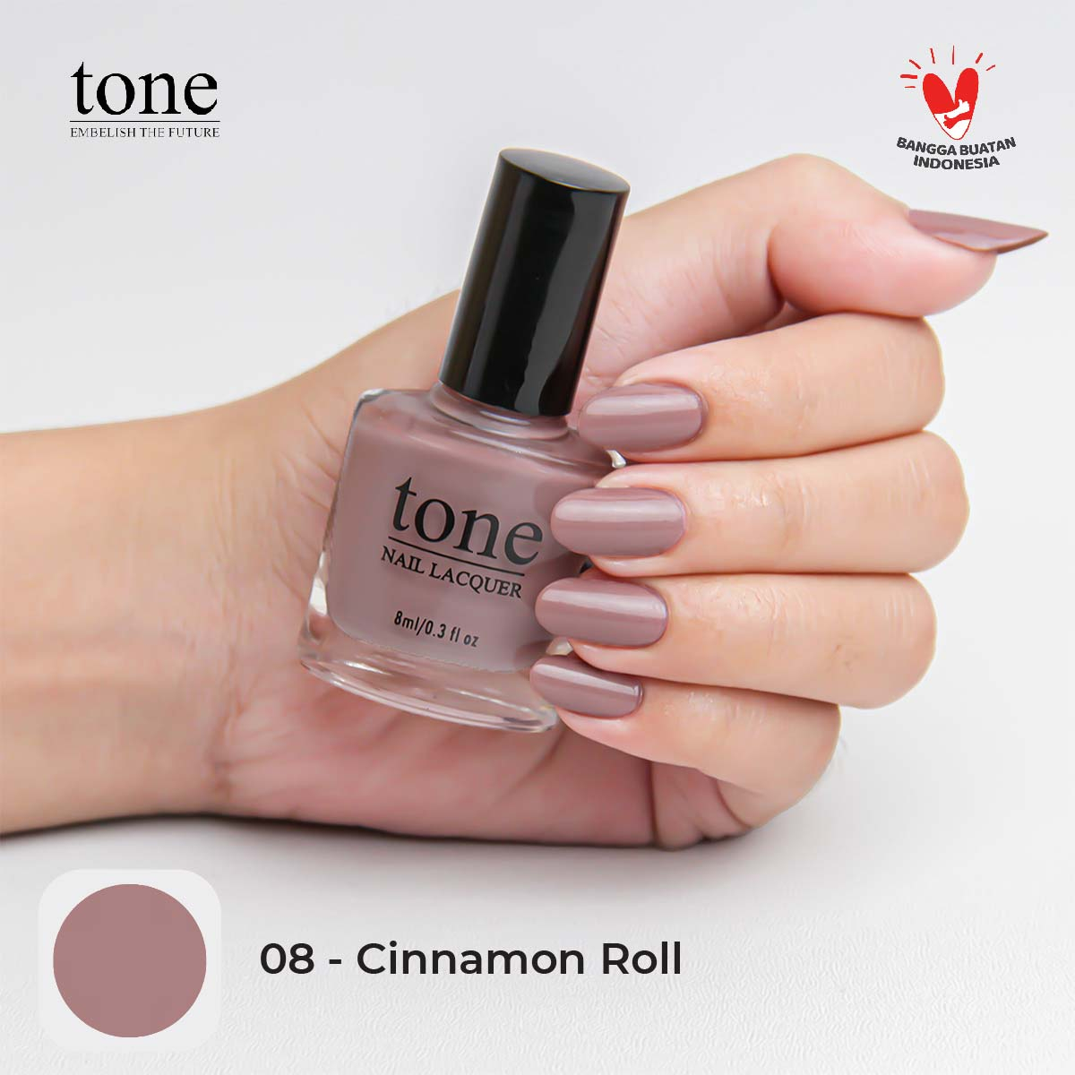 Jual Tone Nail Lacquer Nude Series Shopee Indonesia