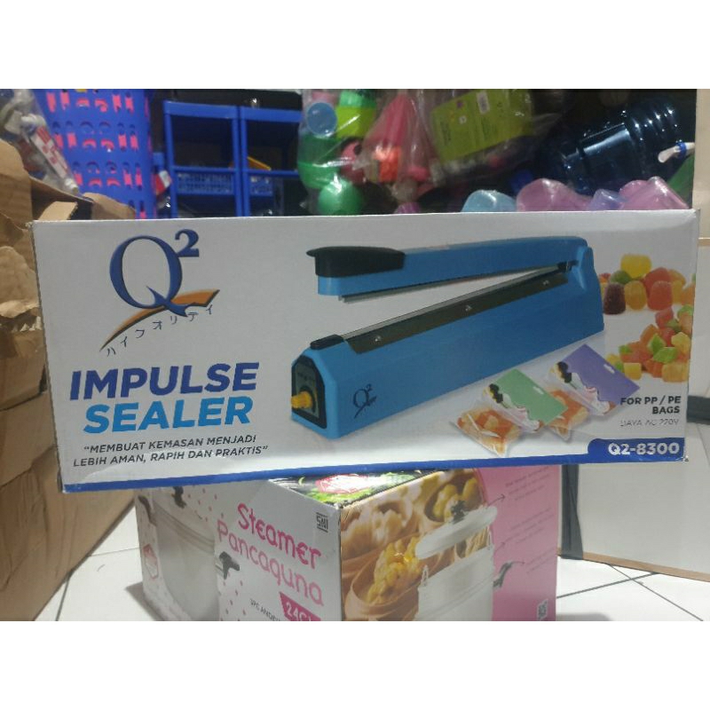 Jual Homelux Impulse Sealer Pfs Alat Mesin Press Plastik Cm