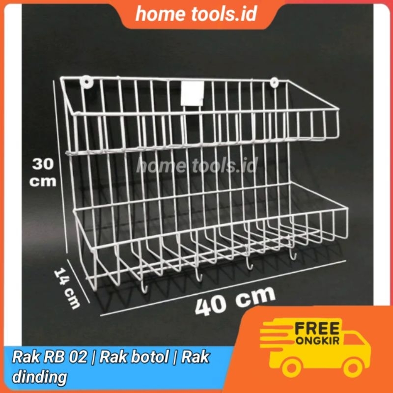 Jual Rak Piring Rpl Knock Down Susun 3 Rak Kawat Rak Wastafel Rak Dapur