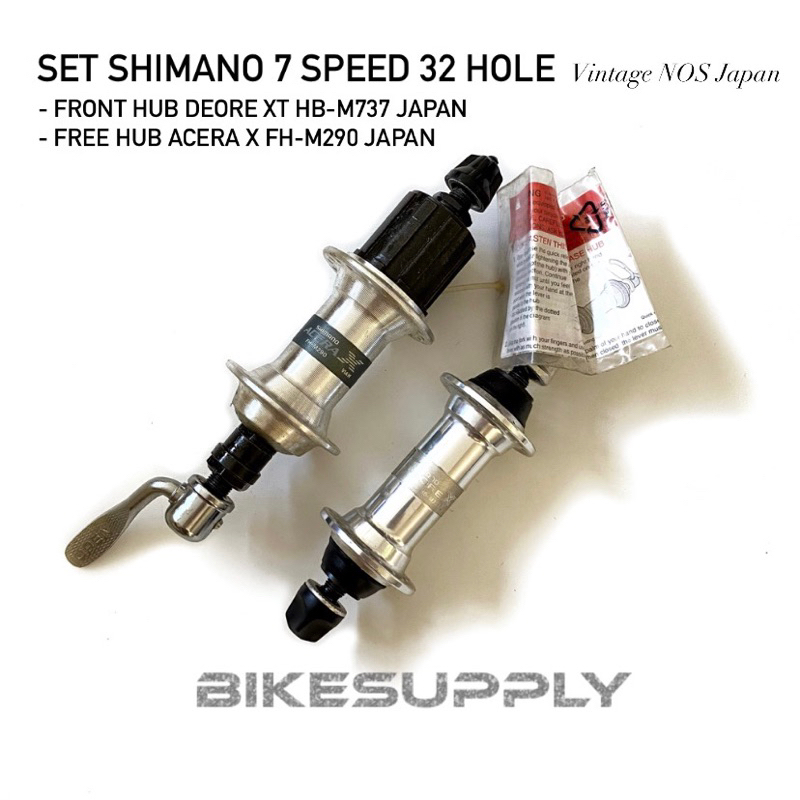 Jual Set Front Hub Depan Free Hub Belakang Sepeda Merk Shimano Acera