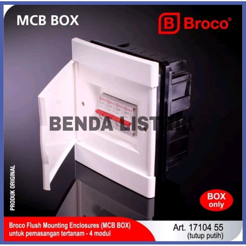 Jual Box MCB 4 Group Grup IB Inbow Tanam Fuse Module BROCO Shopee