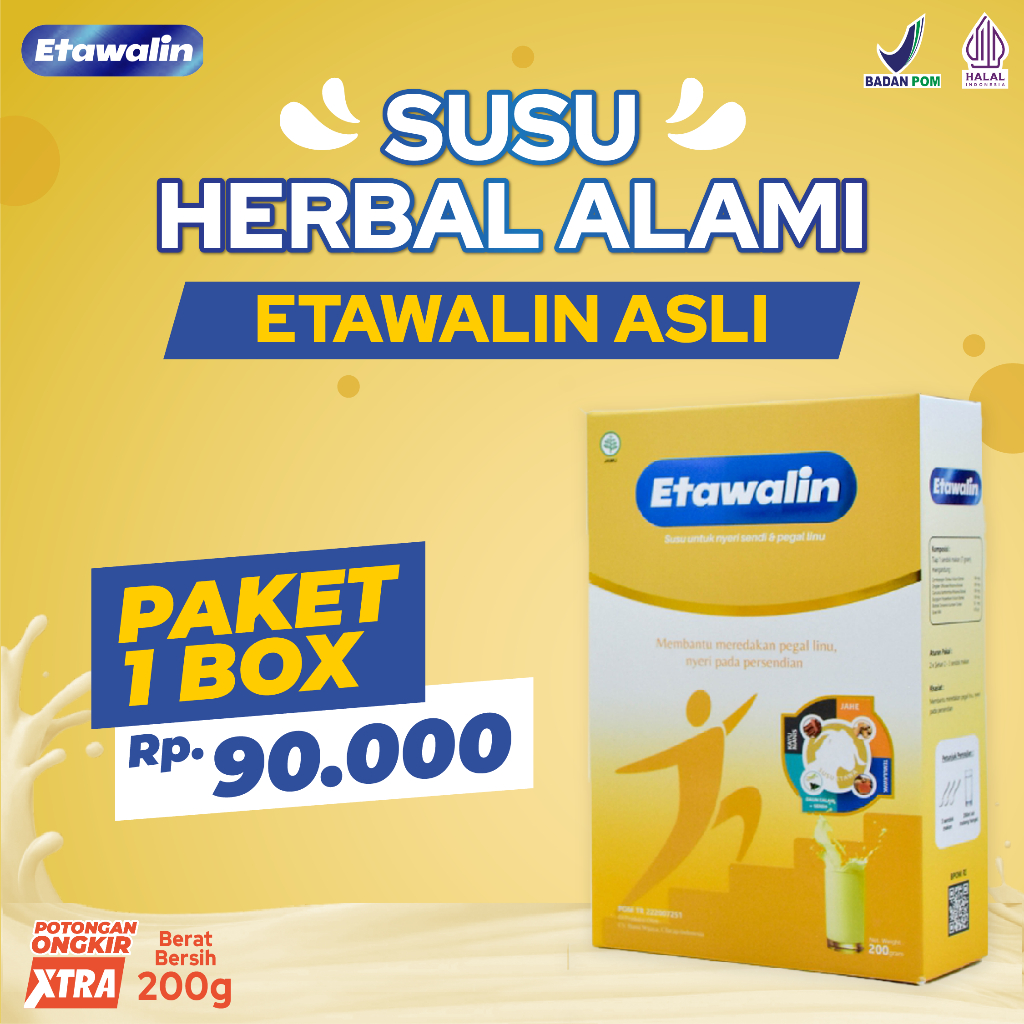 Jual Etawalin Susu Kambing Etawa Untuk Asam Urat Original Paket 1 Box