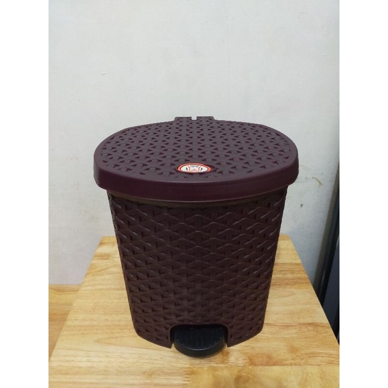 Jual Tempat Sampah Injak Tempat Sampah Plastik Rotan Tempt Sampah