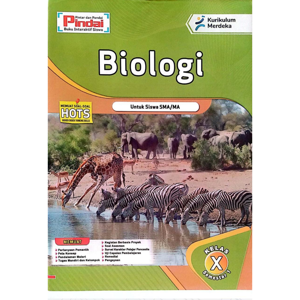 Jual Buku Lks Biologi Kurikulum Merdeka Kelas Sma Ma Semester