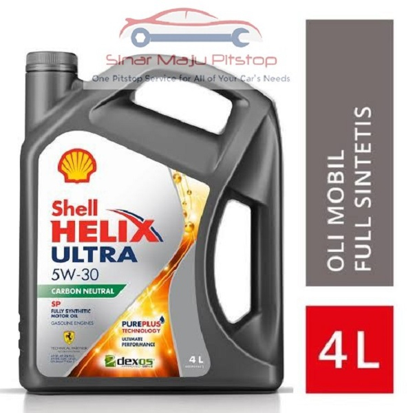 Jual Shell Helix Ultra Carbon Neutral SAE 5W 30 API SP Original 4 Liter