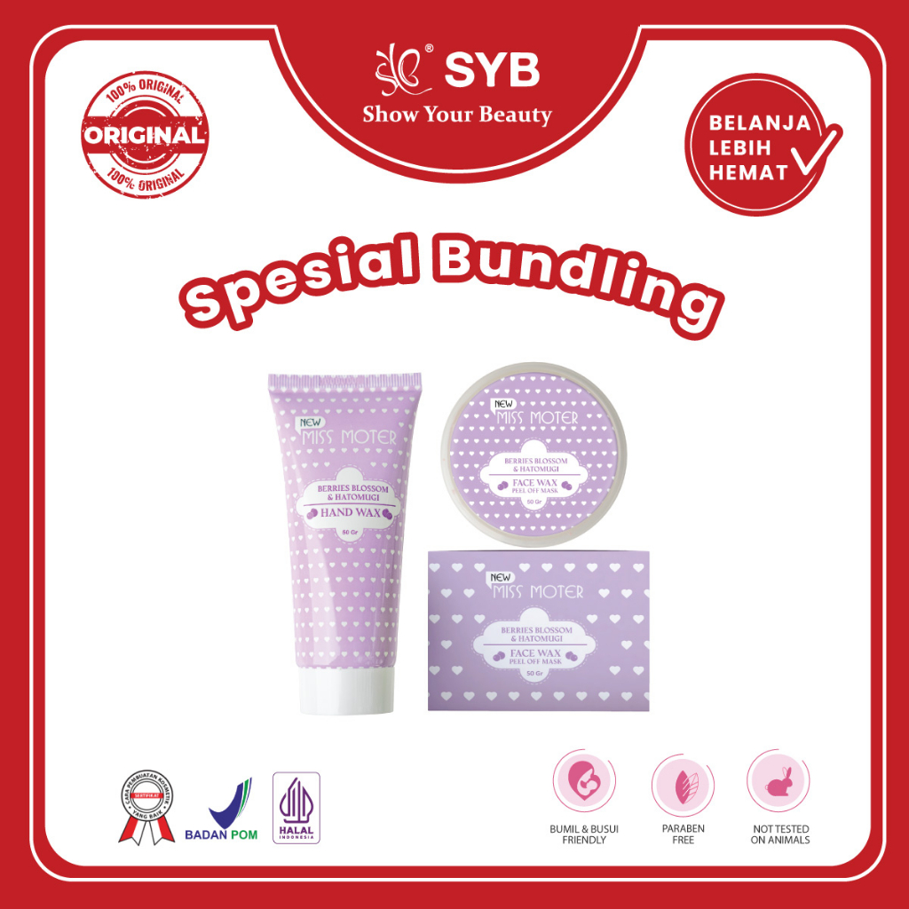 Jual Syb New Miss Moter Face Wax Hand Wax Gr Masker Peel Off Best