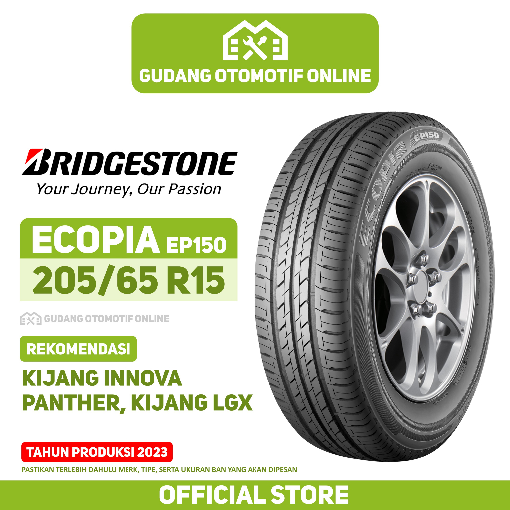 Jual BAN MOBIL KIJANG INNOVA PANTHER BAN BRIDGESTONE ECOPIA 205 65 R15