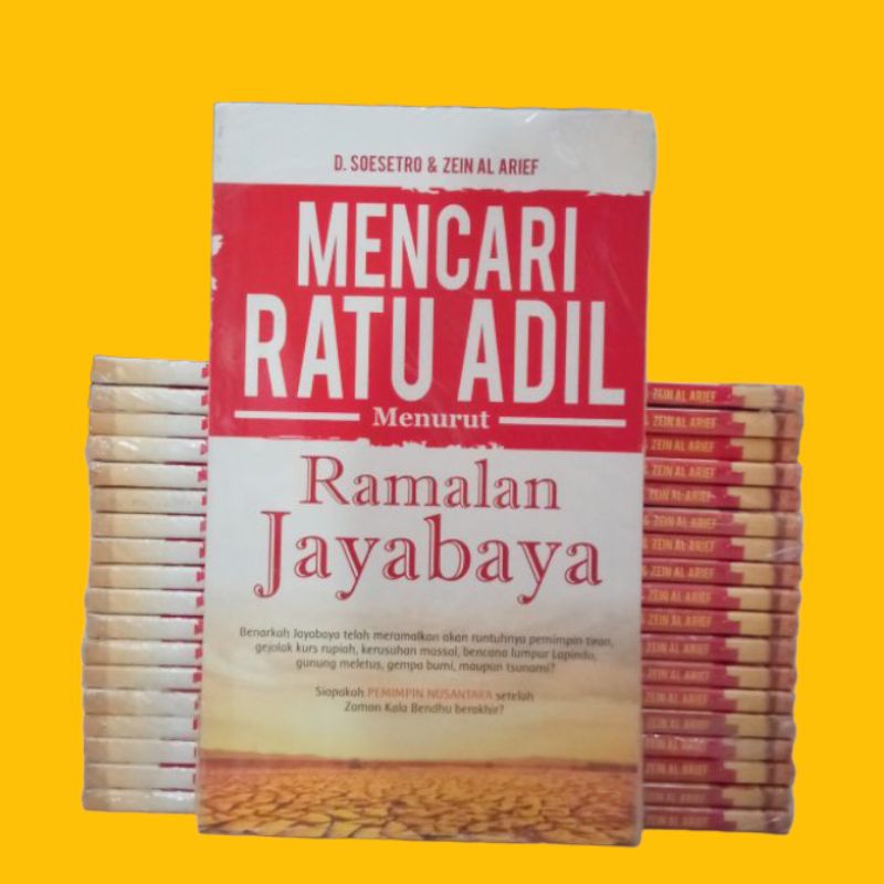 Jual ORI BUKU SASTRA SEJARAH MENCARI RATU ADIL MENURUT RAMALAN