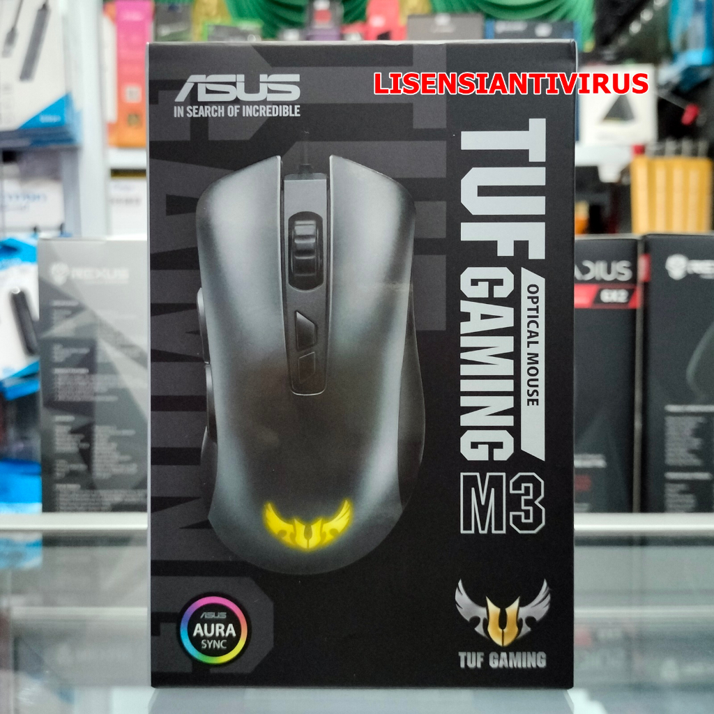 Jual Mouse Asus Tuf Gaming M Ergonomic Wired Rgb Gaming Mouse Dpi