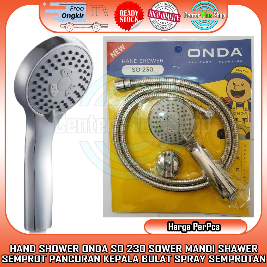 Jual So Onda Shower Mandi Hand Sower Kepala Bundar Shawer Pancuran