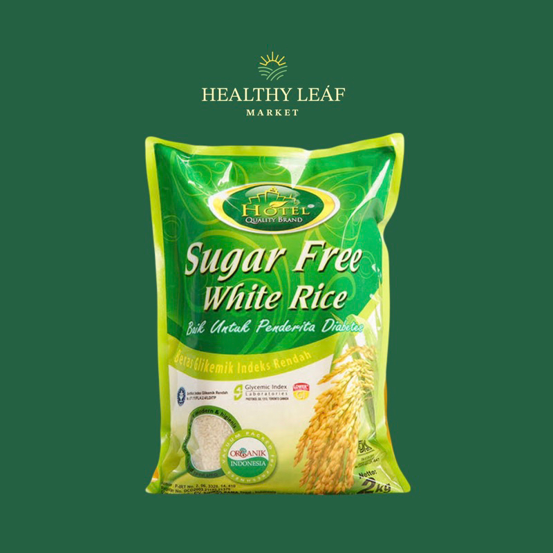 Jual Beras Hotel Sugar Free White Rice Kg Shopee Indonesia