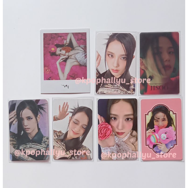 Jual Official Sharing Blackpink Kit Album Solo Single Jisoo Me Fansign