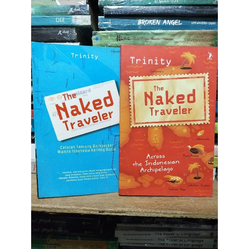 Jual Buku Novel THE NAKED TRAVELER Trinity Shopee Indonesia