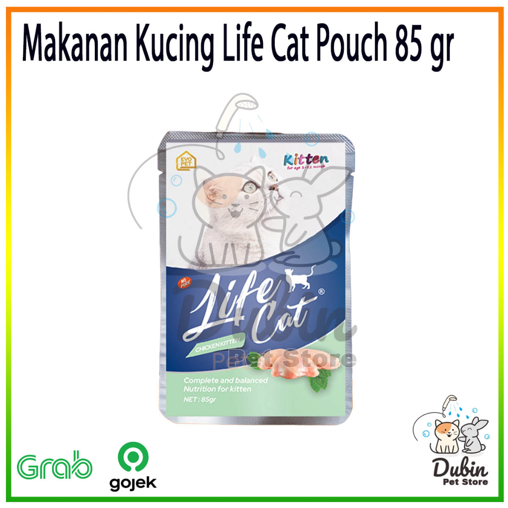 Jual Life Cat Pouch Gr Kitten Adult All Varian Lifecat Sachet Wet