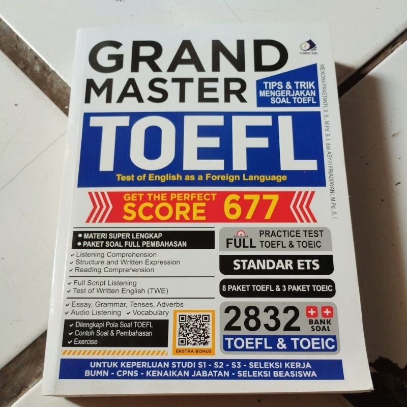 Jual Jual Buku Original Grand Master Toefl Get The Perfect Score