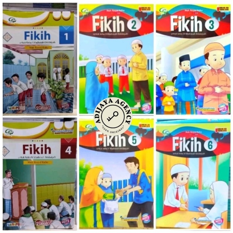 Jual Fikih SD MI Kelas 1 2 3 4 5 6 Revisi HOTS Aqila Tiga Serangkai