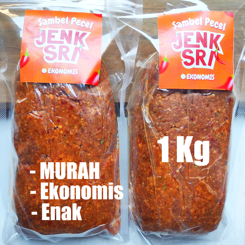 Jual EKONOMIS Sambel Pecel Madiun 1 Kg Sangrai Bumbu Pecel Sambal