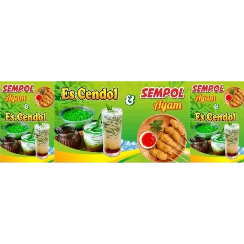 Jual SPANDUK BANNER ES DAWET CENDOL Shopee Indonesia