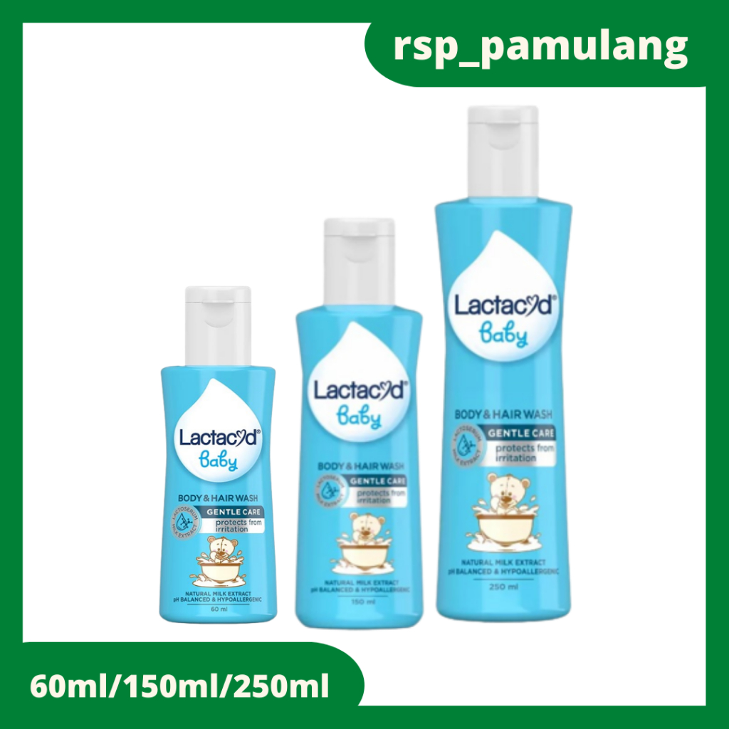 Jual Lactacyd Baby Body Hair Wash Gentle Care Ml Ml Ml