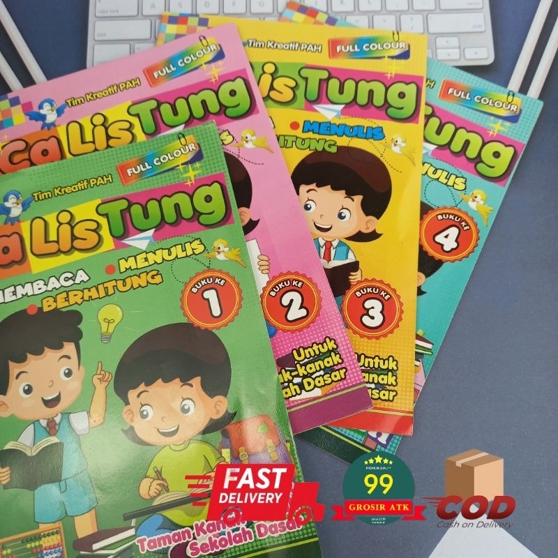 Jual Buku CALISTUNG Buku Belajar Membaca Belajar Berhitung Ca Lis Tung