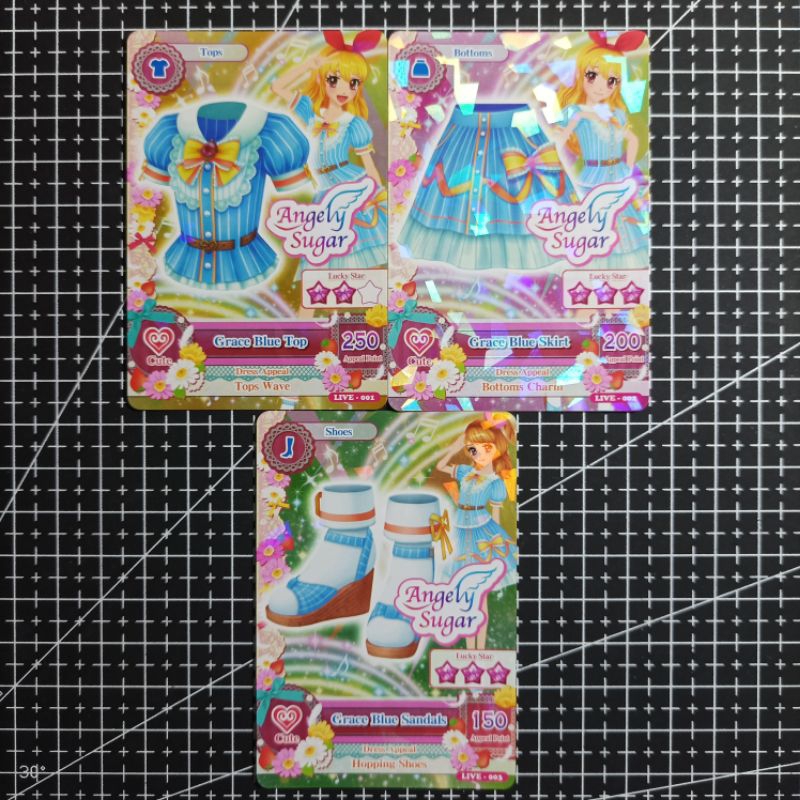 Jual Kartu Aikatsu Promotion Indo Ichigo Hoshimiya Angely Sugar Grace