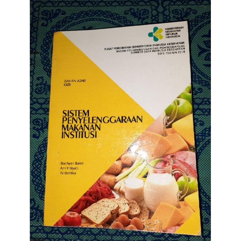 Jual Buku Bahan Ajar Gizi Sistem Penyelenggaraan Makanan Institusi