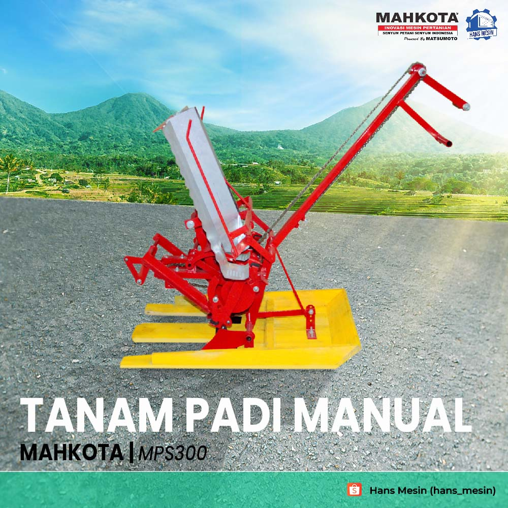 Jual MESIN TANAM PADI MANUAL MAHKOTA MPS 300 Shopee Indonesia