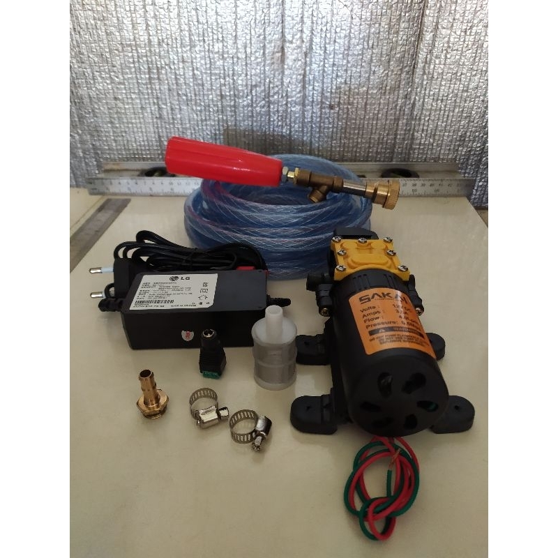 Jual Paket Alat Cuci Motor Pompa High Pressure Sprayer Lengkap