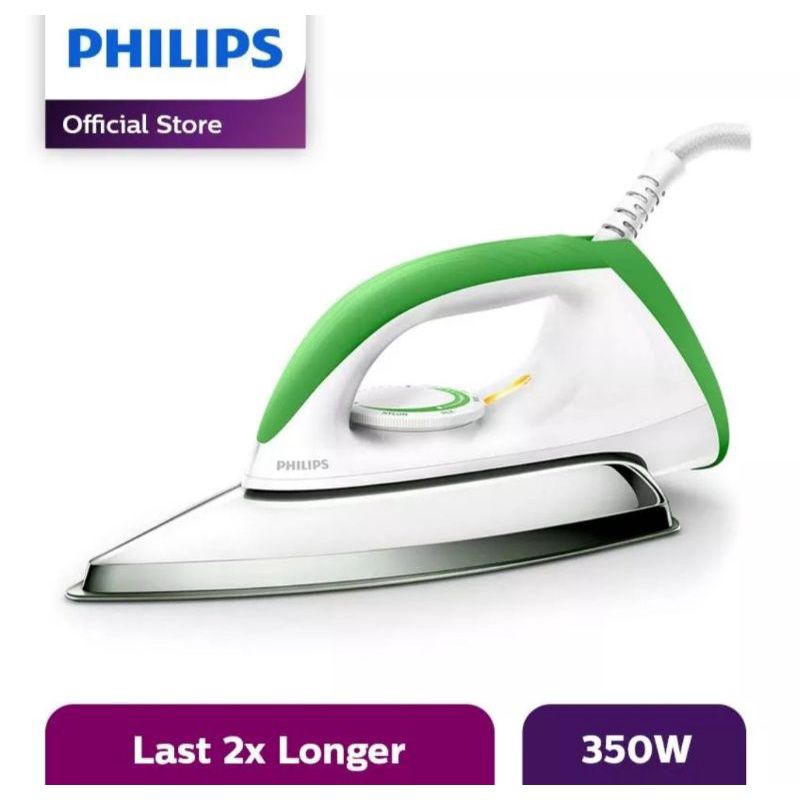 Jual WARNA RANDOM PHILIPS Setrika Philips HD1173 Classic Dry Iron