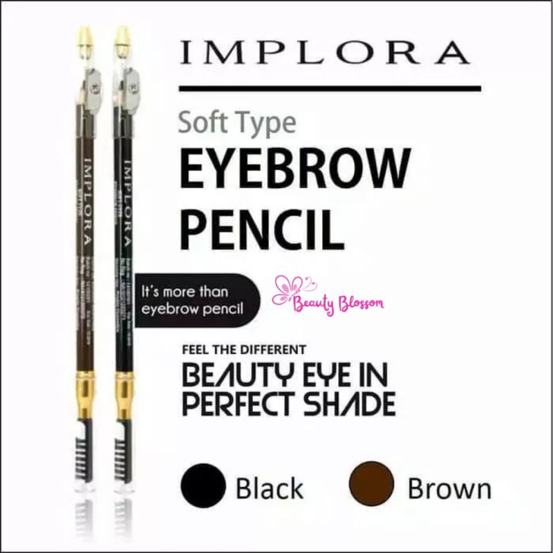 Jual Implora Pensil Alis Gram Soft Eyebrow Pencil Shopee Indonesia