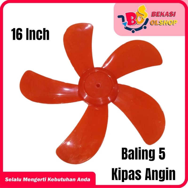 Jual BALING BALING KIPAS ANGIN 5 Baling UNIVERSAL 16 INCH Shopee