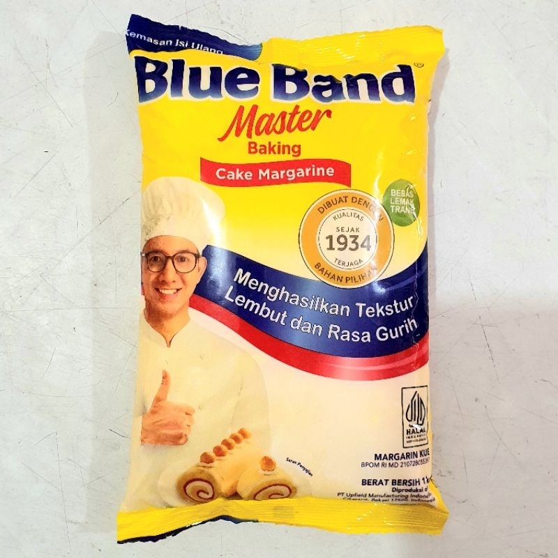 Jual Blue Band Master Baking Cake Margarine 1kg Shopee Indonesia