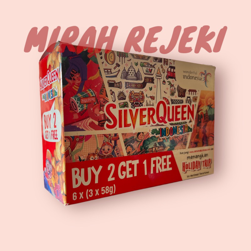 Jual Silverqueen Cashews Gr Box Isi Pcs Shopee Indonesia